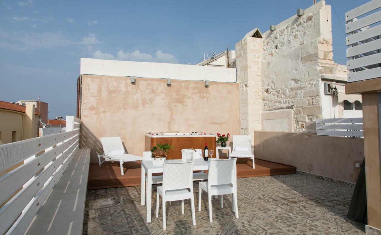 Jacuzzi Suite In The Heart Of Oldtown Rethymno  Ngoại thất bức ảnh